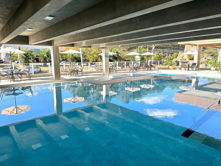 Apto 715 Spazzio diroma + Splash Acqua Park Vulcão