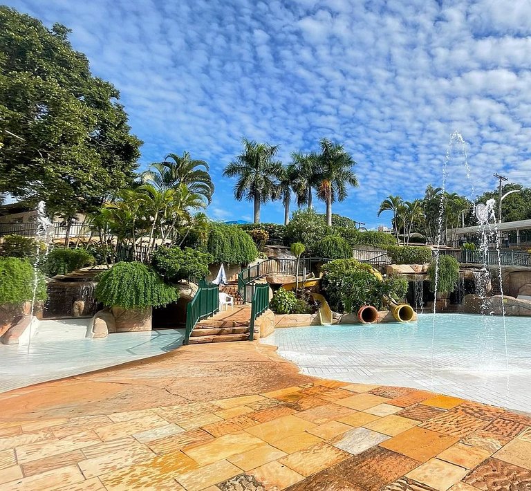 Apto 717 Spazzio diroma + Splash Acqua Park Vulcão