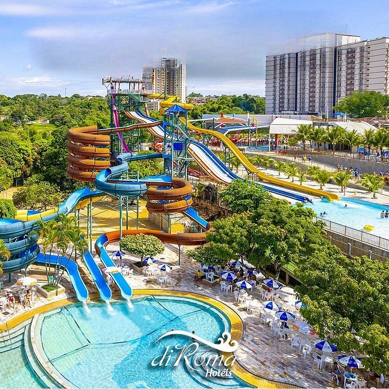 Apto 109 Spazzio diroma + Splash Acqua Park Vulcão