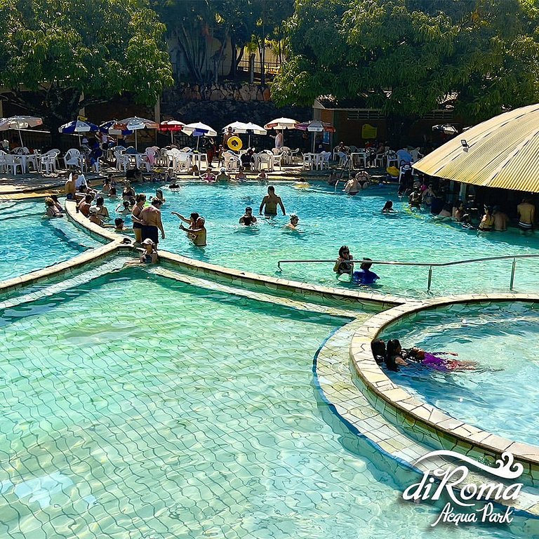 Apto 223 Spazzio diroma + Splash Acqua Park Vulcão