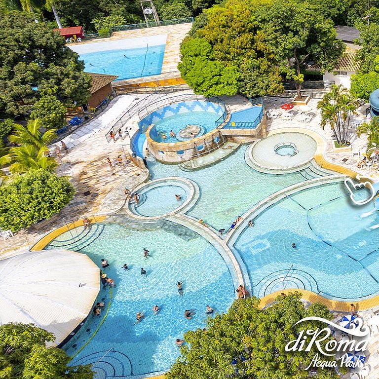 Apto 223 Spazzio diroma + Splash Acqua Park Vulcão