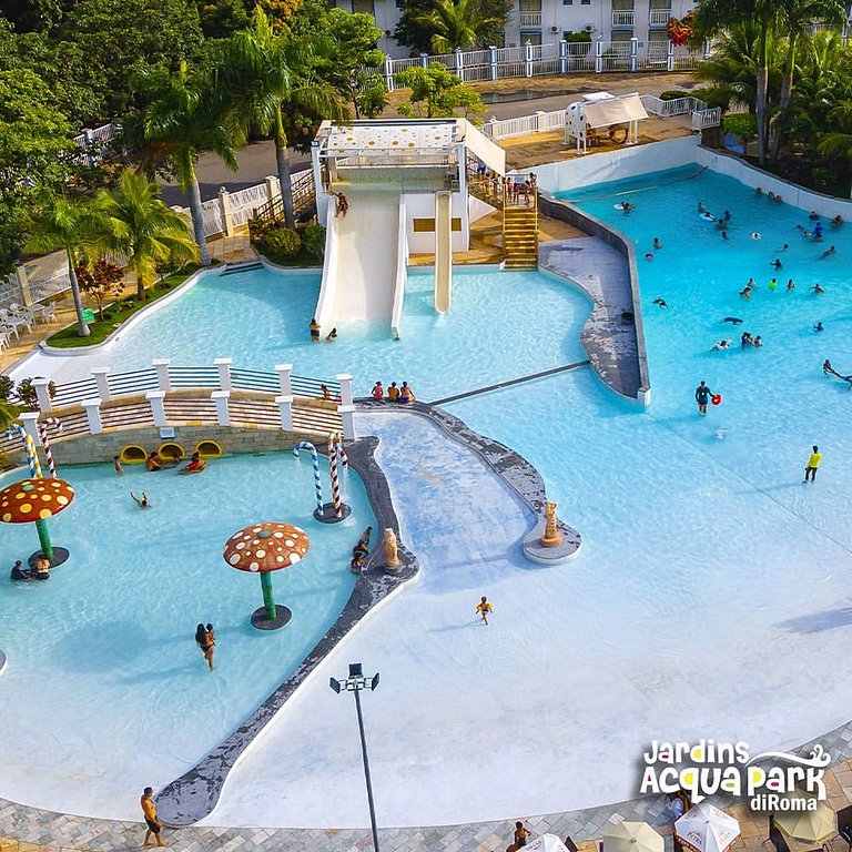 Apto 223 Spazzio diroma + Splash Acqua Park Vulcão