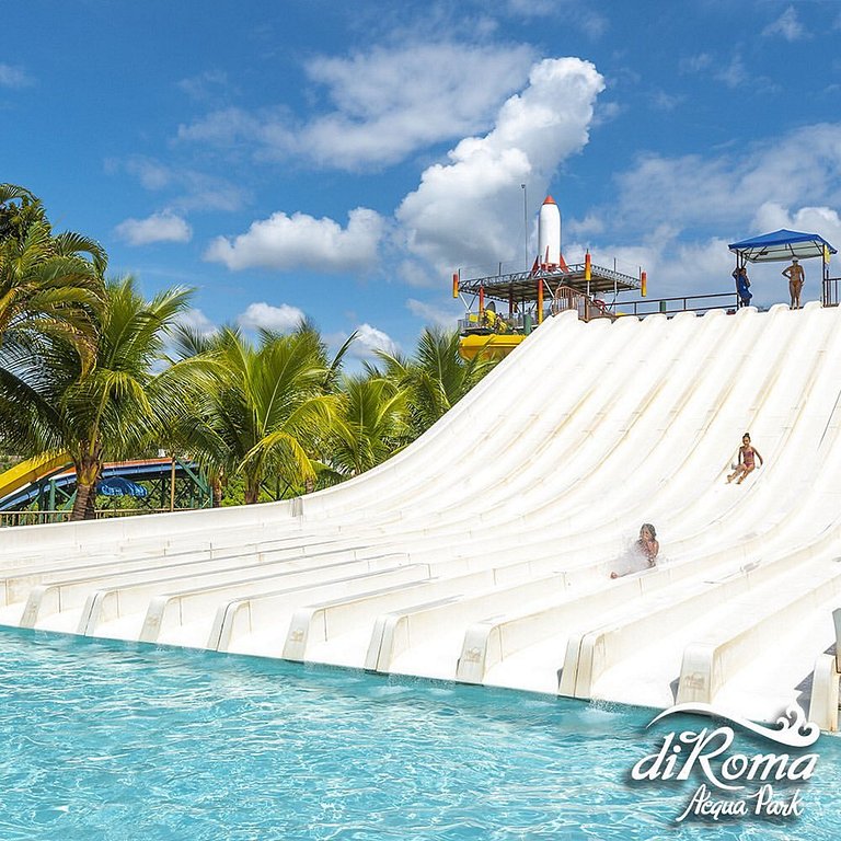 Apto 101 Spazzio diroma + Splash Acqua Park Vulcão