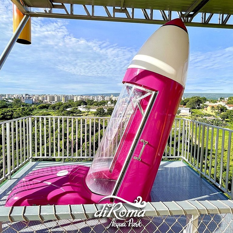 Apto 428 Spazzio diroma + Splash Acqua Park Vulcão