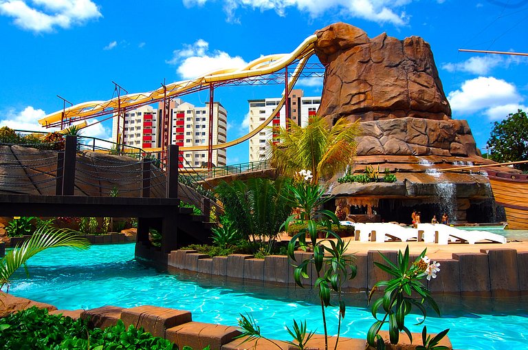 Apto 305 Spazzio diroma + Splash Acqua Park Vulcão