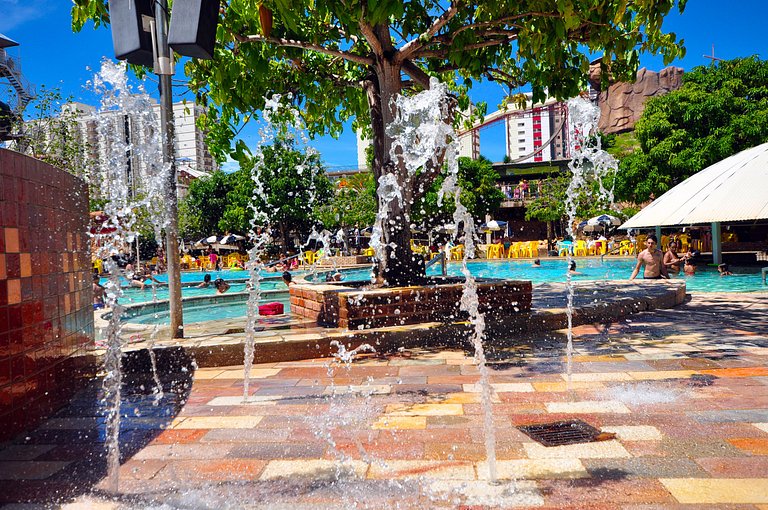 Apto 124 Spazzio diroma + Splash Acqua Park Vulcão