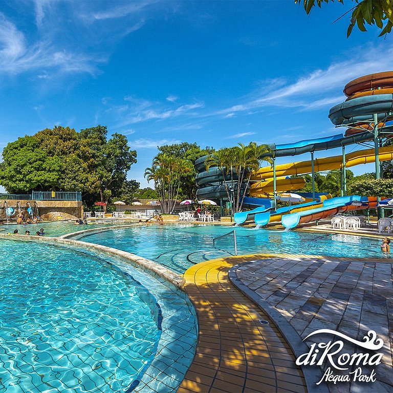 Apto 118 Spazzio diroma + Splash Acqua Park Vulcão