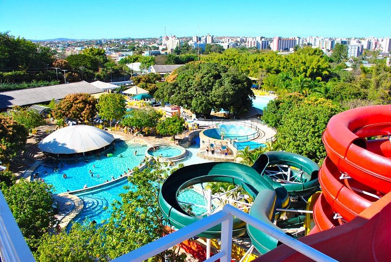 Apto 101 Spazzio diroma + Splash Acqua Park Vulcão