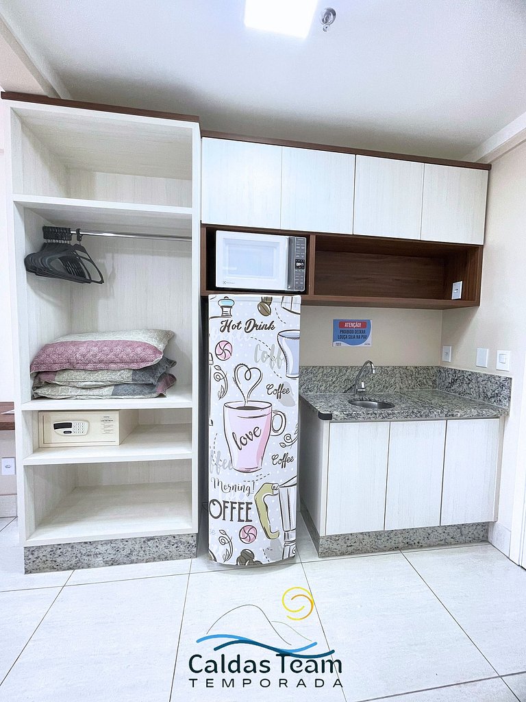 Apto 109 Spazzio diroma + Splash Acqua Park Vulcão