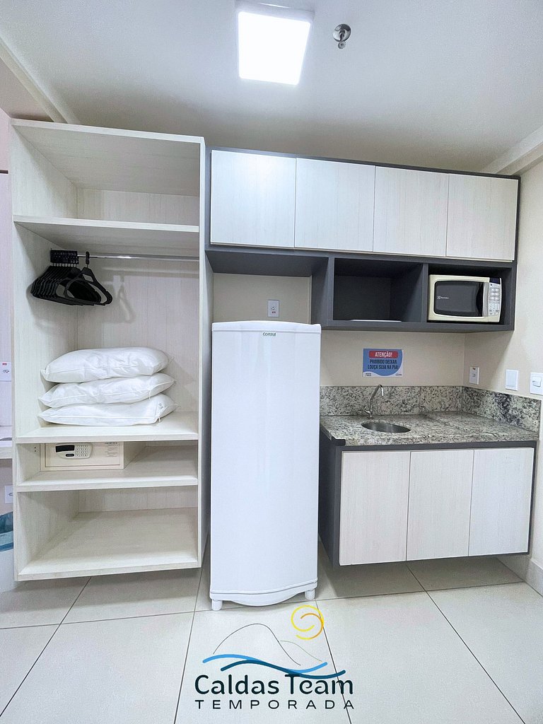 Apto 224 Spazzio diroma + Splash Acqua Park Vulcão