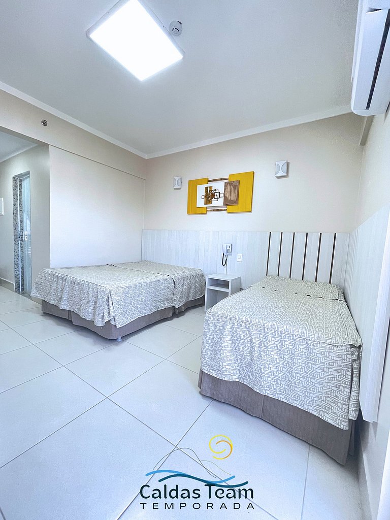 Apto 631 Spazzio diroma + Splash Acqua Park Vulcão