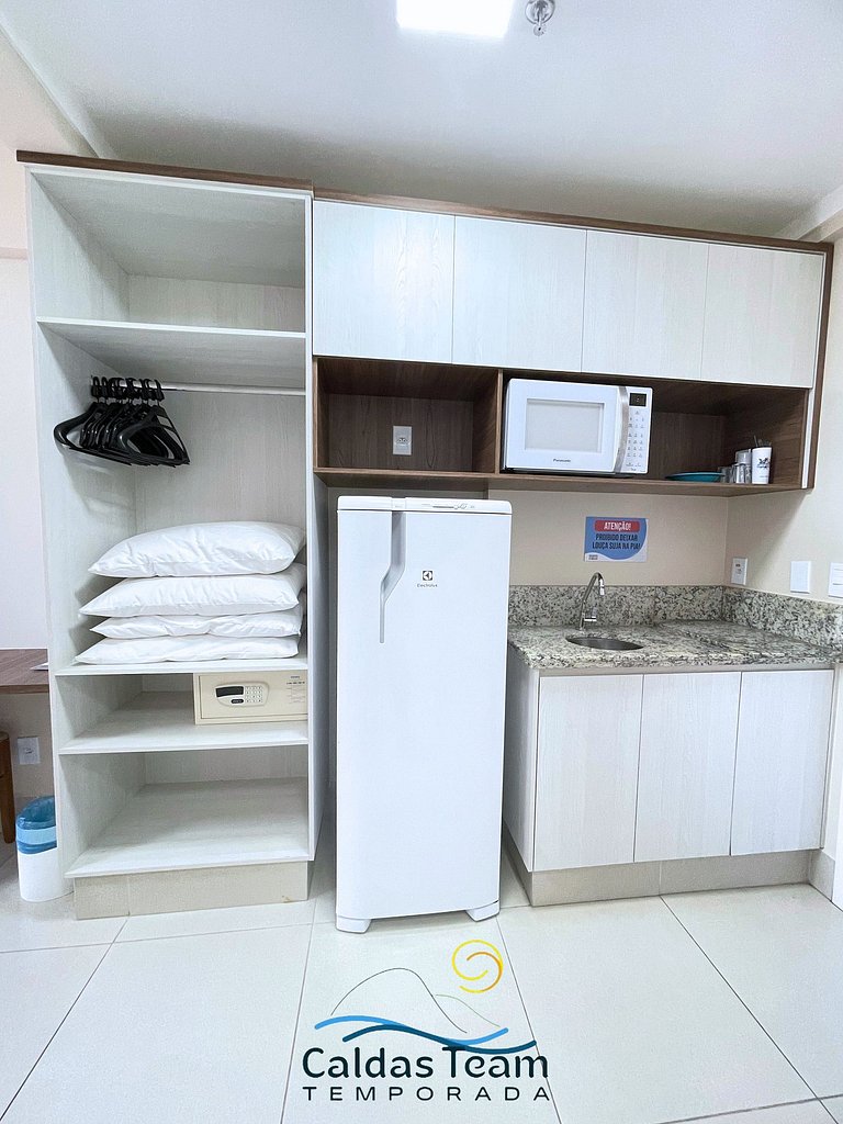 Apto 631 Spazzio diroma + Splash Acqua Park Vulcão