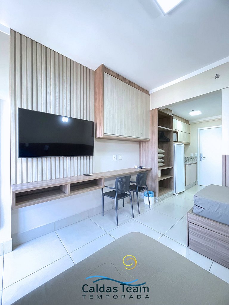 Apto 635 Spazzio diroma + Splash Acqua Park Vulcão