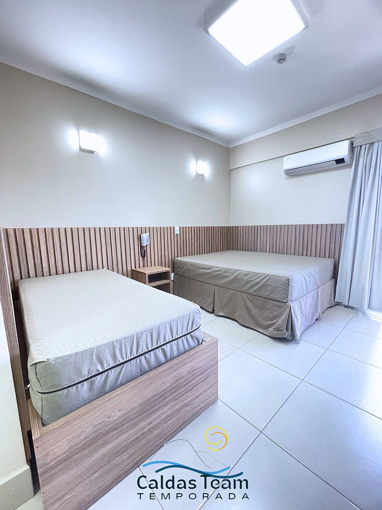 Apto 635 Spazzio diroma + Splash Acqua Park Vulcão