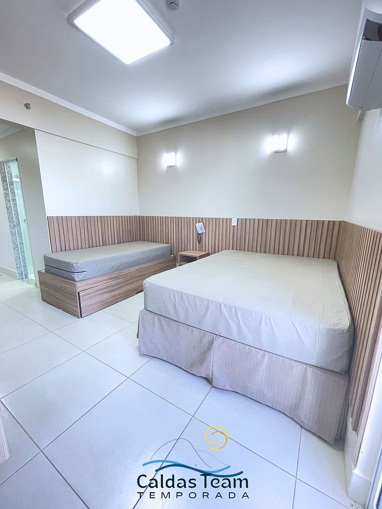 Apto 635 Spazzio diroma + Splash Acqua Park Vulcão