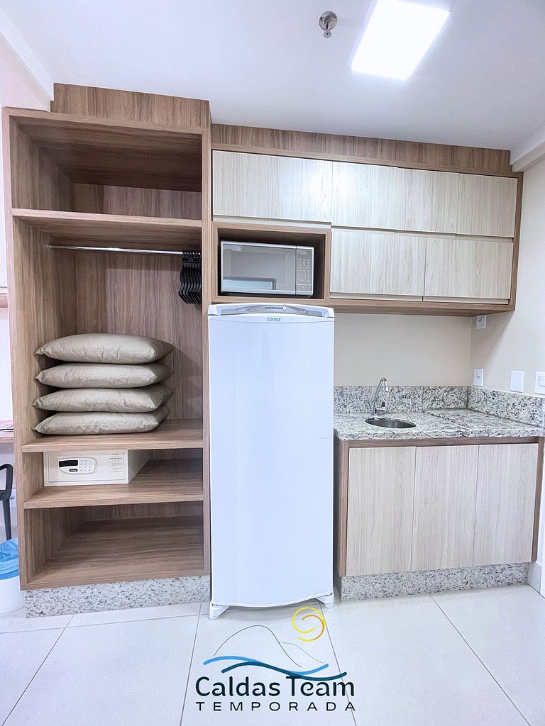 Apto 635 Spazzio diroma + Splash Acqua Park Vulcão