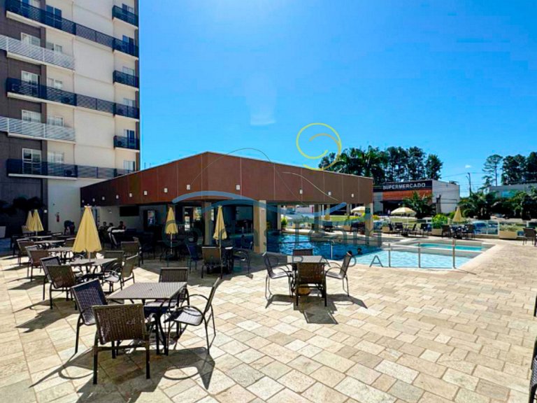 Apto 615 Spazzio diroma + Splash Acqua Park Vulcão