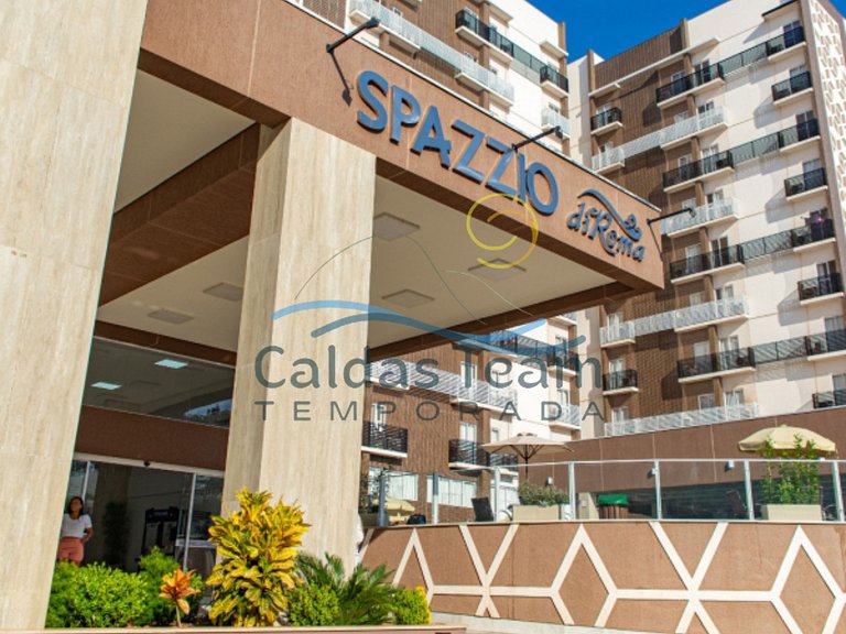 Apto 109 Spazzio diroma + Splash Acqua Park Vulcão